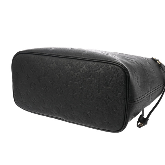 Louis Vuitton Empreinte Neverfull MM Noir Black Tote Bag Back - Picture 5 of 14
